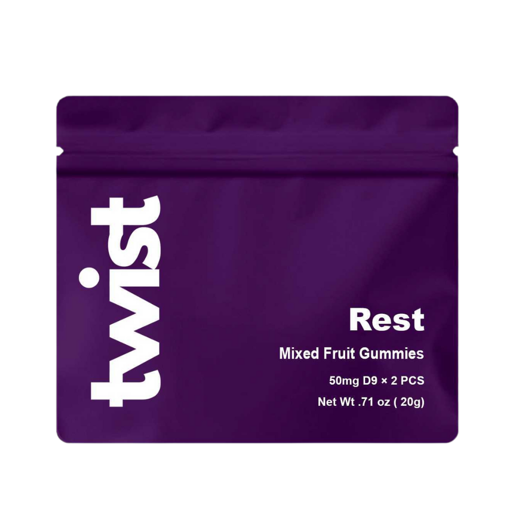 Rest Mixed Fruit THC Gummies